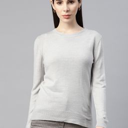 Marks & Spencer Round Neck Acrylic Pullover-picture-15