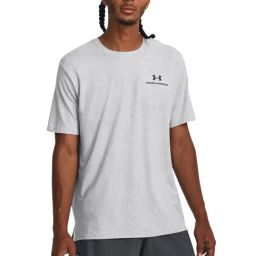Under Armour Grey Loose Fit Printed Sports T-Shirt-image-52