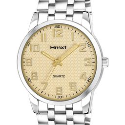 HMXT Men Dial & Stainless Steel Straps Analogue Watch HMXT-128-25