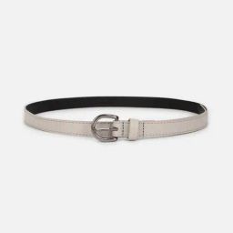 Van Heusen Beige Leather Textured Waist Belt-image-44