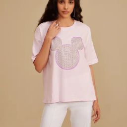 Kazo Pink Printed Top-image-35