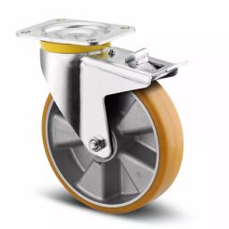 Tente Braked Swivel Castor Wheel, 500 Kg Capacity, 125 mm Wheel, 4687 ITP 125/50 P63-image-98