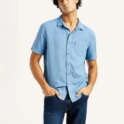 Levi's Men's Solid Slim Fit Shirt-picture-27
