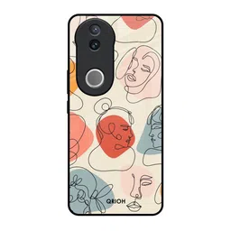 QRIOH Quirky Printed Vivo V50 5G Back Case Mobile Accessories-image-34