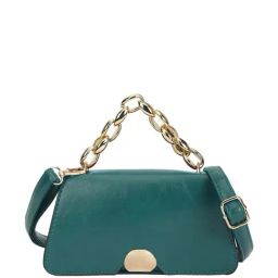 Fastrack Teal Solid Medium Satchel Handbag-image-57