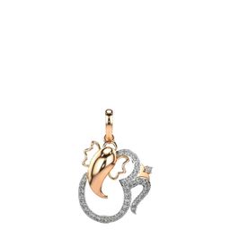 VALANOVA Women Hallmarked 14K Lab Grown Rose Gold Pendant Diamond-picture-31
