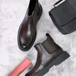 Cobblerz Men's Coffee Chelsea Boots-picture-24