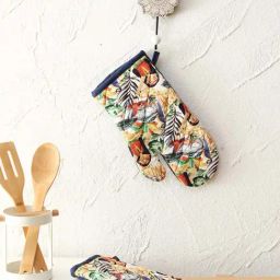 House This Multicolor Cotton Gloves Set of - 2-image-92