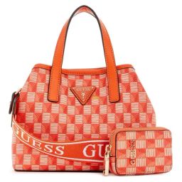 Guess Orange Logo Printed Wave Mini Crossbody Bag With Pouch-picture-22