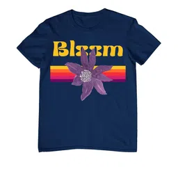 TeeSlix Unisex Blue Tshirts-image-72