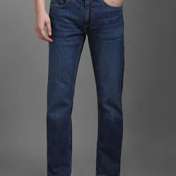 Louis Philippe Jeans Men Slim Fit Light Fade Mid-Rise Jeans-image-97