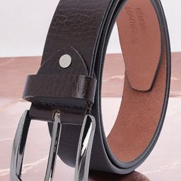 Provogue Men Textured Leather Formal Belt-picture-43