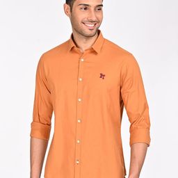 Indian Terrain Men Classic Slim Fit Opaque Casual Shirt-picture-33
