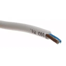 RS PRO 2 Core Power Cable 100 m 0.5 mm² White 300 V, 500 V, 7756069-image-73