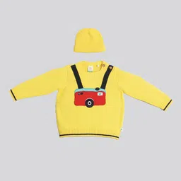 Ed-a-Mamma Baby Boys Printed Pullover-35