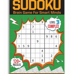 wonder house books Sudoku Brain Games For Smart Minds Level 3 - English-picture-26