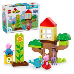Lego Duplo Peppa Pig Garden and Tree House Toy 20 Pieces Multicolor - 10431-12