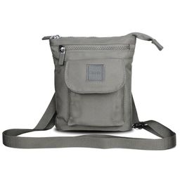 Storite Nylon Mobile Sling Bag For Women | Stylish Side Shoulder Crossbody Bags For Girls Daily Use | Ladies Purse Handbag (Grey,18 x 16 x 4.5cm)-image-59
