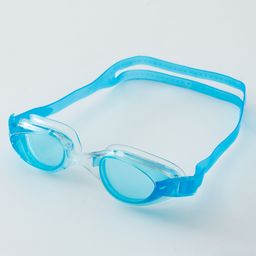 Solid Color Swimming Goggles Free Size - Light Blue-image-62