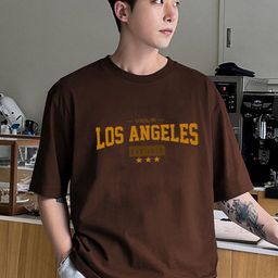 CLAFOUTIS Men Typography Printed Drop-Shoulder Sleeves Applique T-shirt-image-27