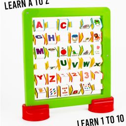 TOYFUN ABC Frame DxEducational learning frame for kidsMulticolour image 2