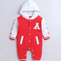BUMZEE Infant Boys Printed Cotton Rompers-picture-10