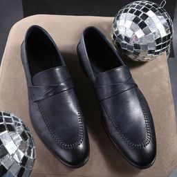 Overdrive Men Leather Formal Loafers-image-54