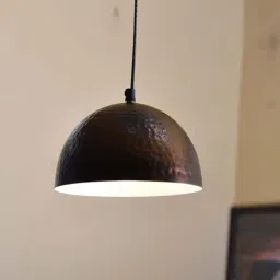 Homesake Copper Classic Half Globe Metal Pendant Light - Set of 1-image-19