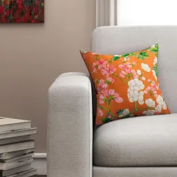 SEJ by Nisha Gupta Orange Cushion Covers - Set of 1-20