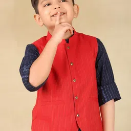Fabindia Woven Design Nehru Jackets-picture-10