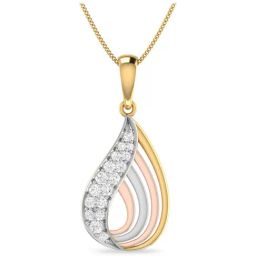 PC Jeweller Dalon 18k Gold Pendant without Chain for Women-image-74