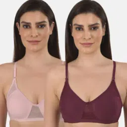 mod & shy Multicolor Non Padded Bra (Pack of  2)-picture-13