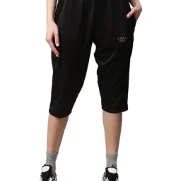 Vimal Jonney Black Slim Fit Capris-image-33
