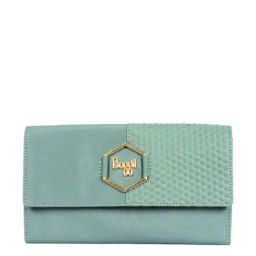 Baggit Green Textured Wallet for Women-image-52