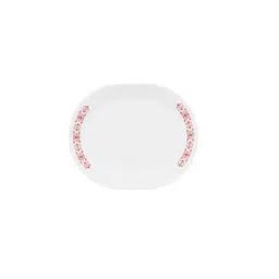 Corelle Livingware Red Trellis 31cm Oval Serving Platter-28