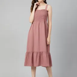 Marie Claire Pink Midi Dress-image-48
