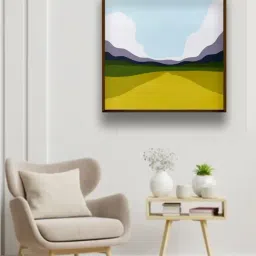The Art House Abstract Multicolor Canvas Painting-image-56