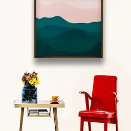 The Art House Abstract Multicolor Canvas Painting-image-42