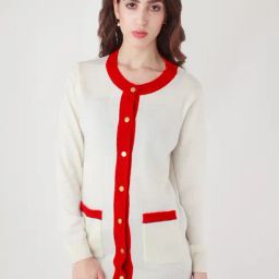 Zink London Off White Cardigan-image-74