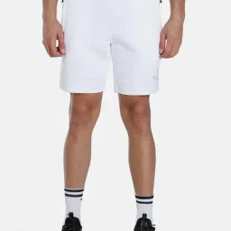 Puma White Cotton Regular Fit Shorts-picture-31