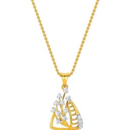 Kisna Diamond & Gold Jewellery 18k Lillia Pendant-picture-0