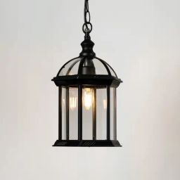 Whispering Homes Black Metal Chinese Outdoor Hanging Lamp-image-110