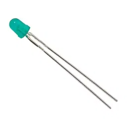 BROADCOM LED, 3MM, GREEN, 1.6MCD, 585NM, HLMP-1640-36