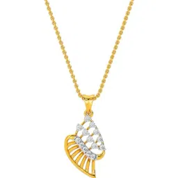 Kisna Diamond & Gold Jewellery 18k Lydia Pendant-picture-45