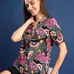 Hancock Black Printed Shirt-image-95
