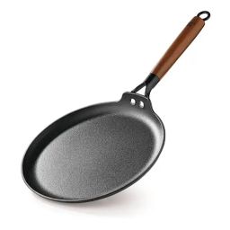 Bergner Odin Black Cast Iron Roti Tawa (26 cm)-1