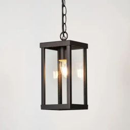 Whispering Homes Dark Brown Metal Outdoor Porch Hanging Light-16
