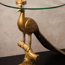 S. G. Home Golden Peahen End Table-picture-41