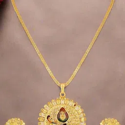 Anouk Women Gold-Plated Alloy Jewellery Set-picture-36