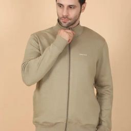 Sweet Dreams Olive Green Regular Fit Sweatshirt-image-33